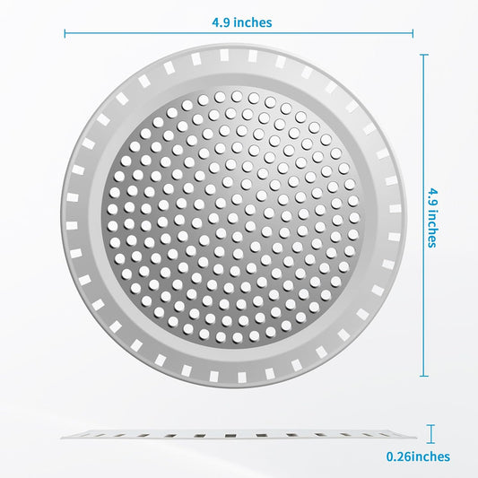 Shower Drain Hair Catcher,Aluvor Shower Drain Cover Bathtub Drain Strainer