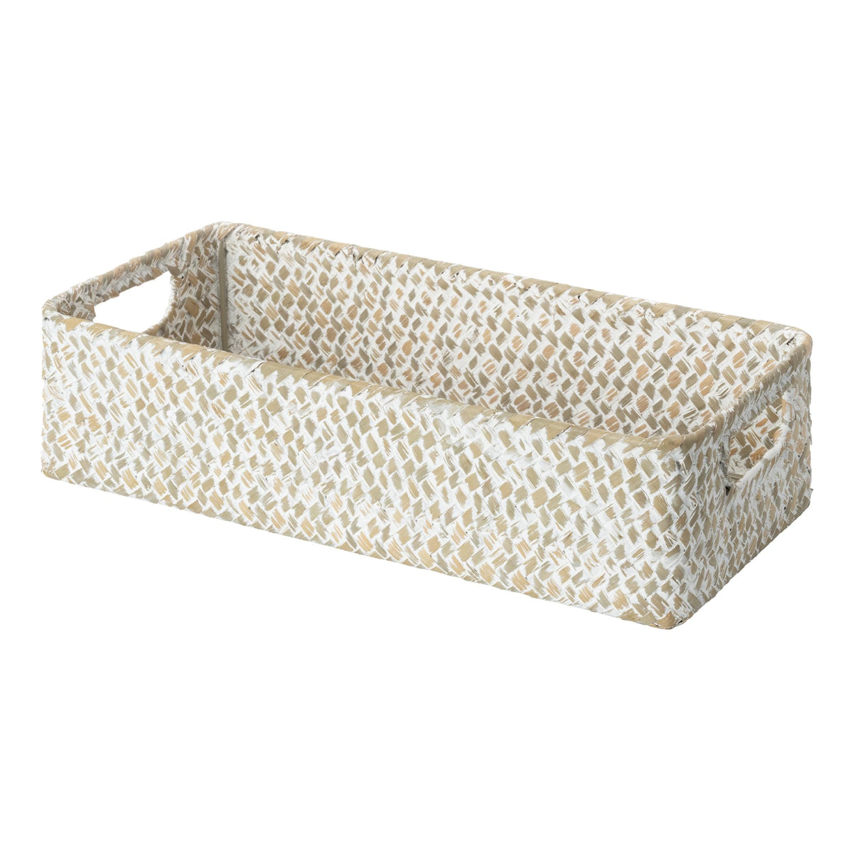 StorageWorks Wicker Seagrass Baskets, Toilet Basket Tank Topper