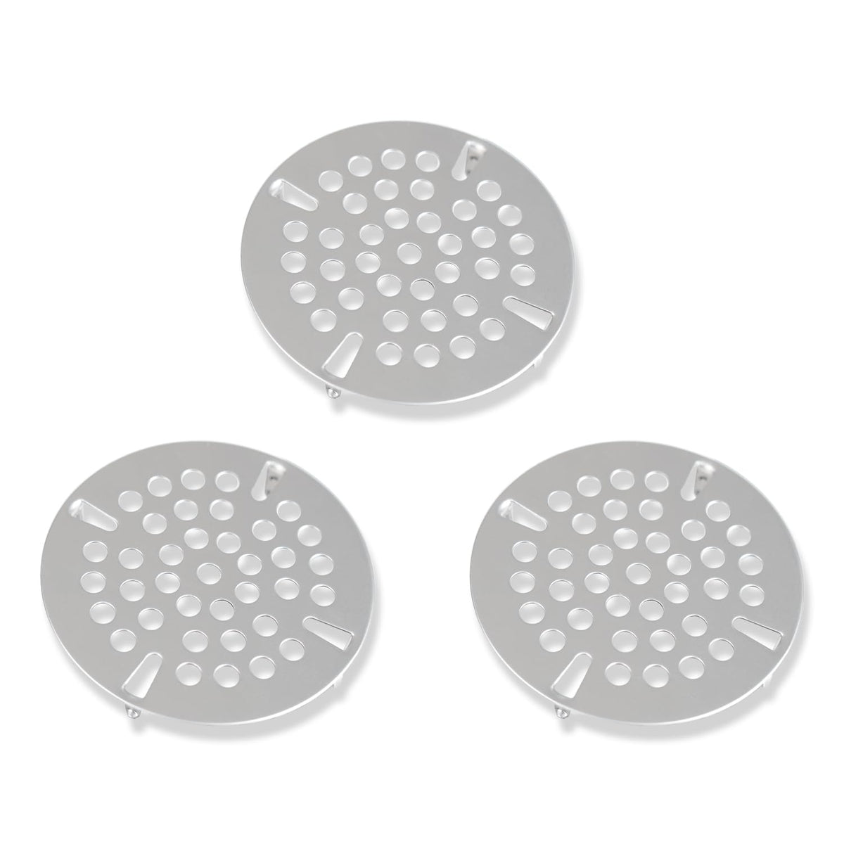 3-1/2" Flat Strainer for Commercial Sink Waste Valve Lever Drain