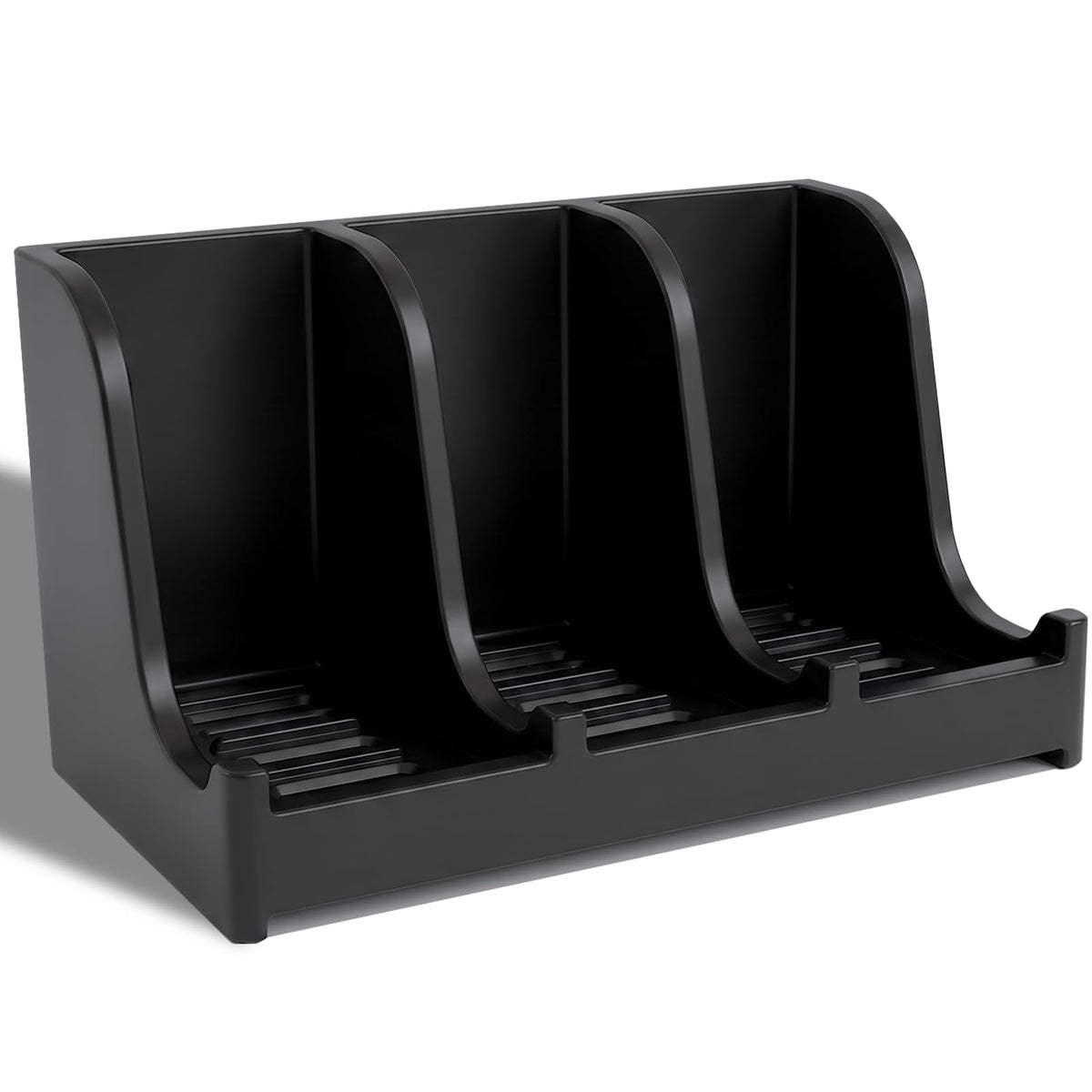 3-Compartment Shower Soap Holder & Organizer for Multiple Bars