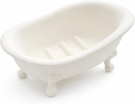 Pund'it Scrub Tub, 6" x 4" Silicone Countertop Sponge Holder & Sink Caddy