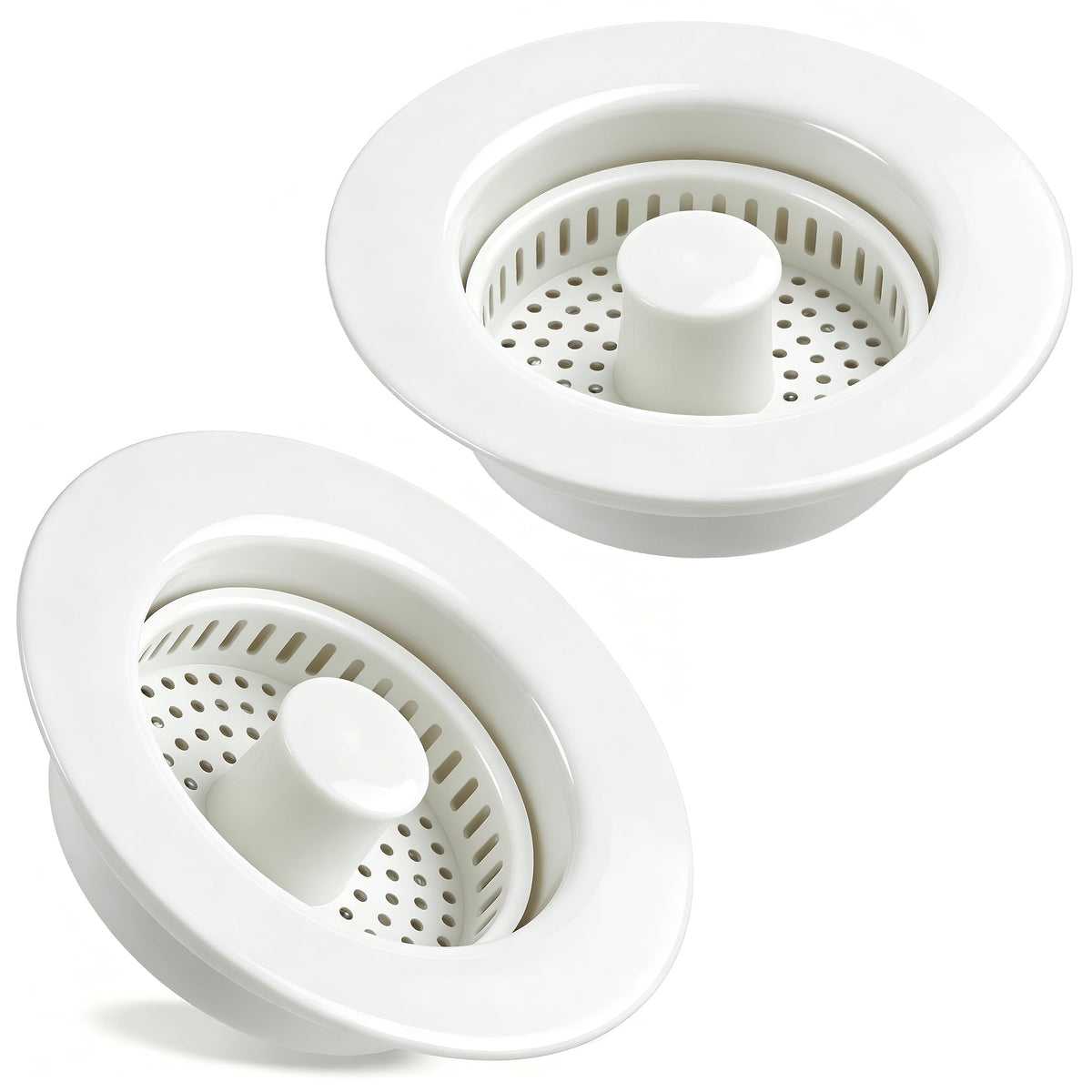 TGOSOMT Kitchen Sink Drain Strainer Stopper, Anti-Clog & Quick Drain