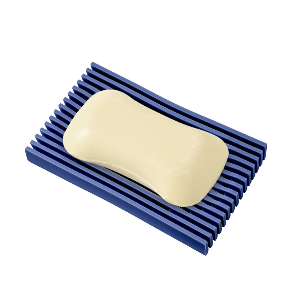 Aoheuo Modern Bamboo Fiber soap Holder and soap Dish Combination (Removable),5.12 Long by 3 Wide, 0.98 inches high, Used in Kitchens, bathrooms, and bar Sinks (White(2 Pack))