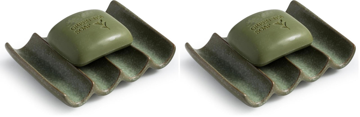 Soap Dish for Shower, Self Draining Bar Soap Holder for Shower