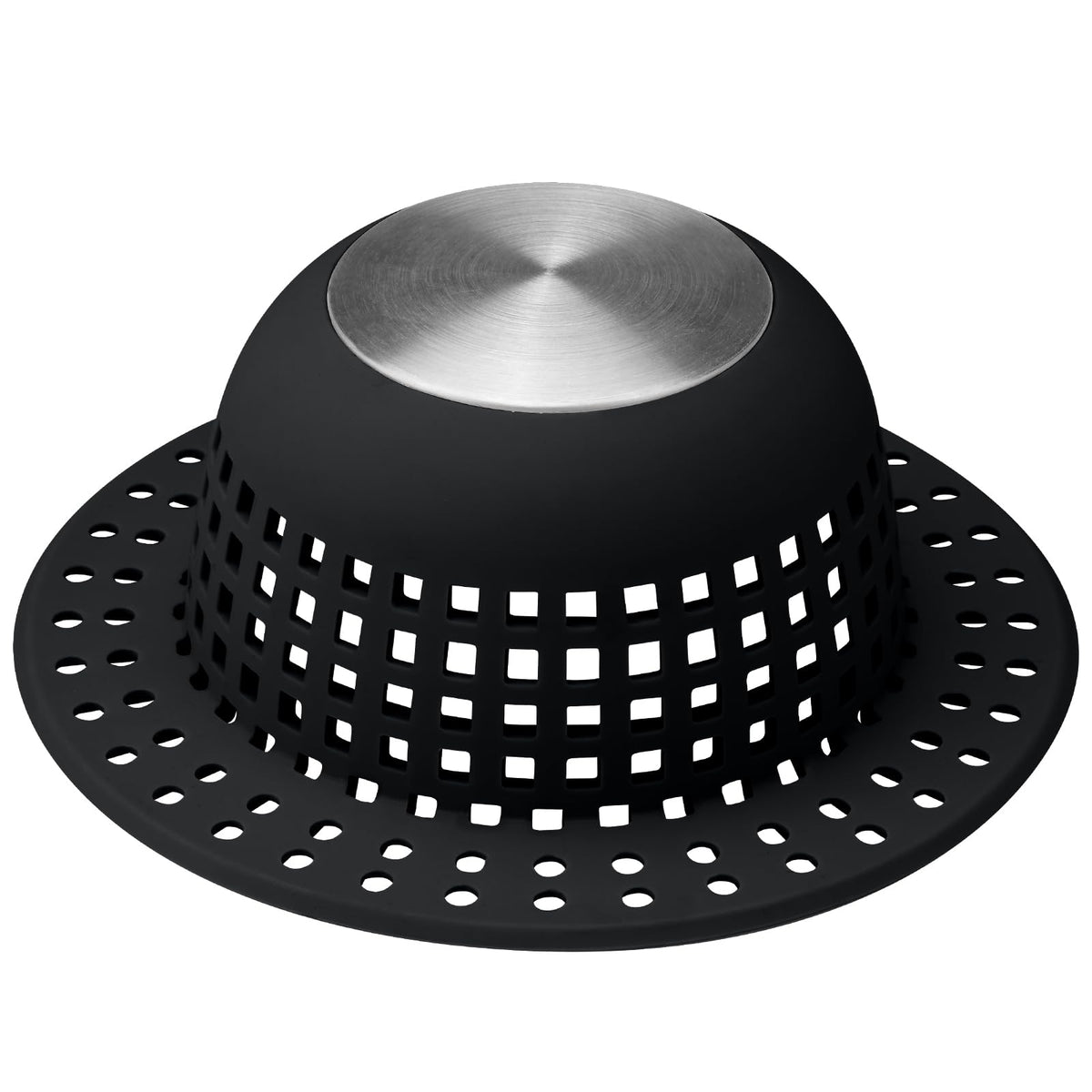 Aluvor Shower Drain Hair Catcher Bathtub Drain Cover Sink Drain Protector