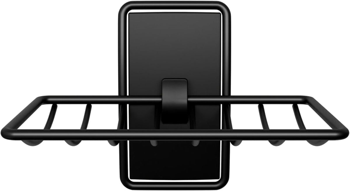 Command Soap Dish, Matte Black, 1 Holder, 2 Strips