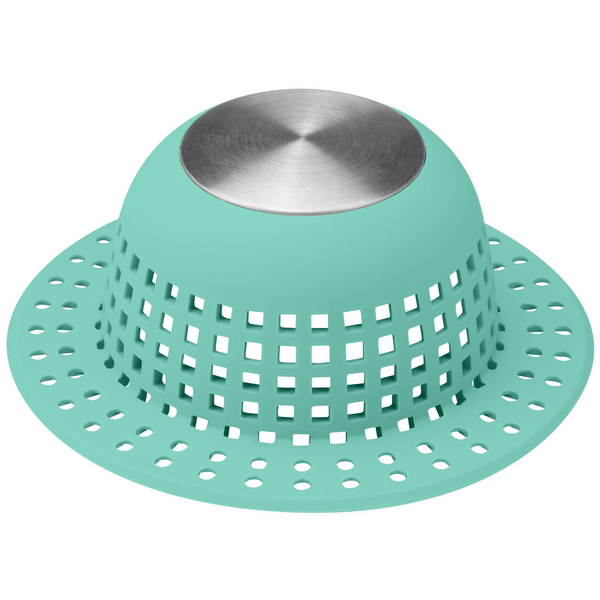 Aluvor Shower Drain Hair Catcher Bathtub Drain Cover Sink Drain Protector