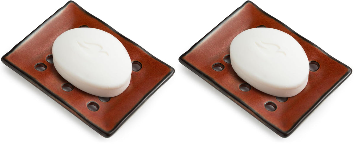 Soap Dish for Shower, Self Draining Bar Soap Holder for Shower