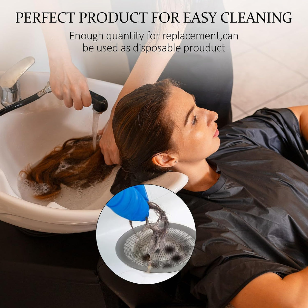 100pcs Mesh Sink Strainer, Stainless Steel Slop Basket Filter Trap, Metal Bathtub Kitchen Drain Strainer, Hair Basket Drain - Fits Most Kitchen Sinks, Bathroom Sinks,Shower Drains