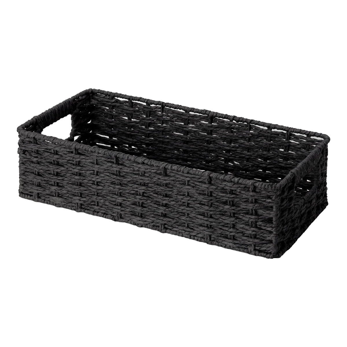 StorageWorks Wicker Seagrass Baskets, Toilet Basket Tank Topper