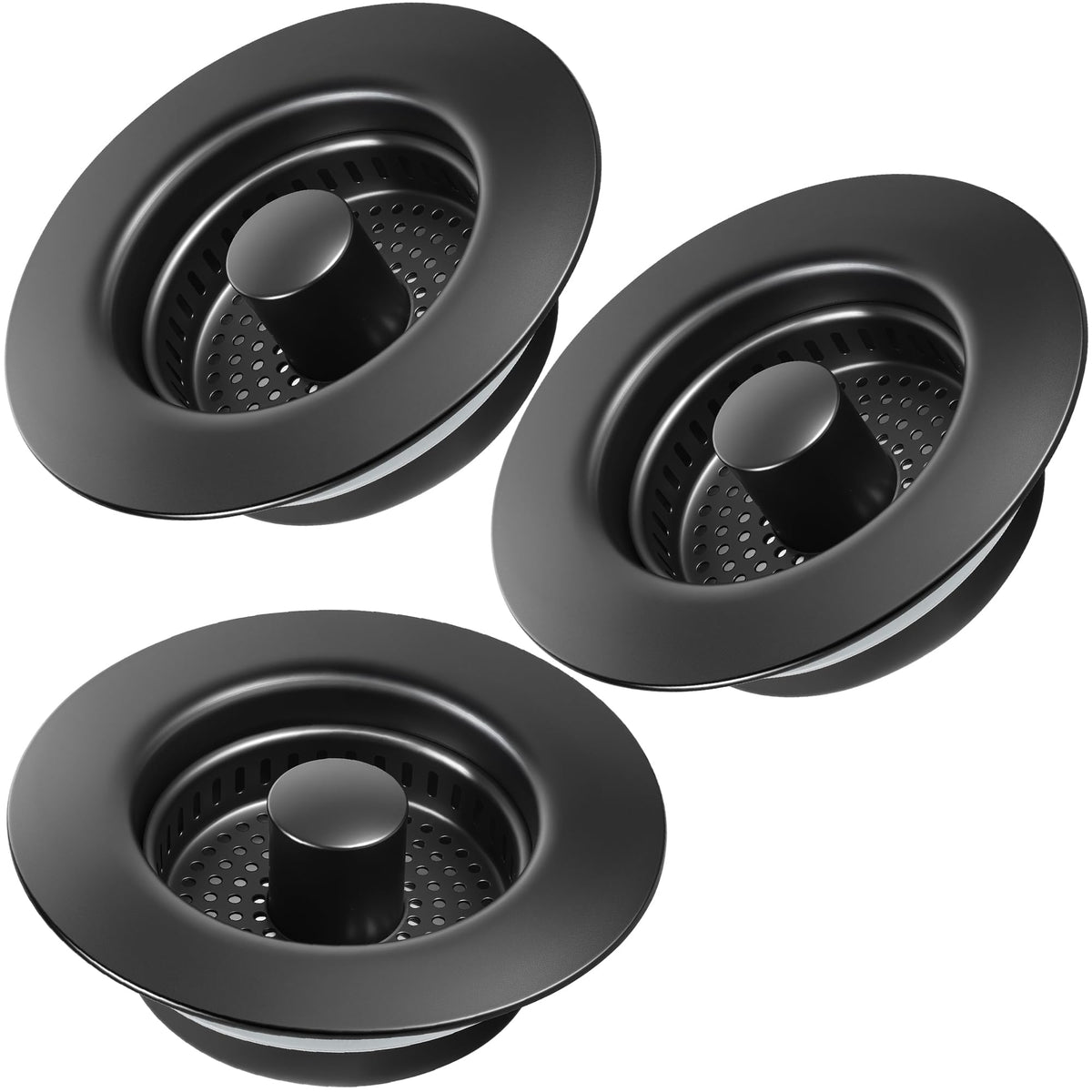 TGOSOMT Kitchen Sink Drain Strainer Stopper, Anti-Clog & Quick Drain