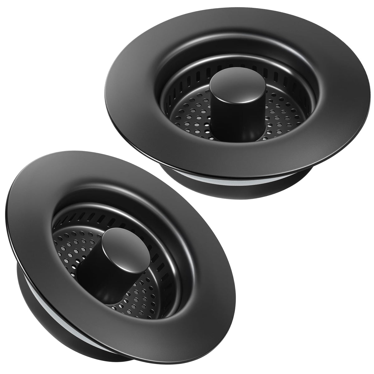 TGOSOMT Kitchen Sink Drain Strainer Stopper, Anti-Clog & Quick Drain