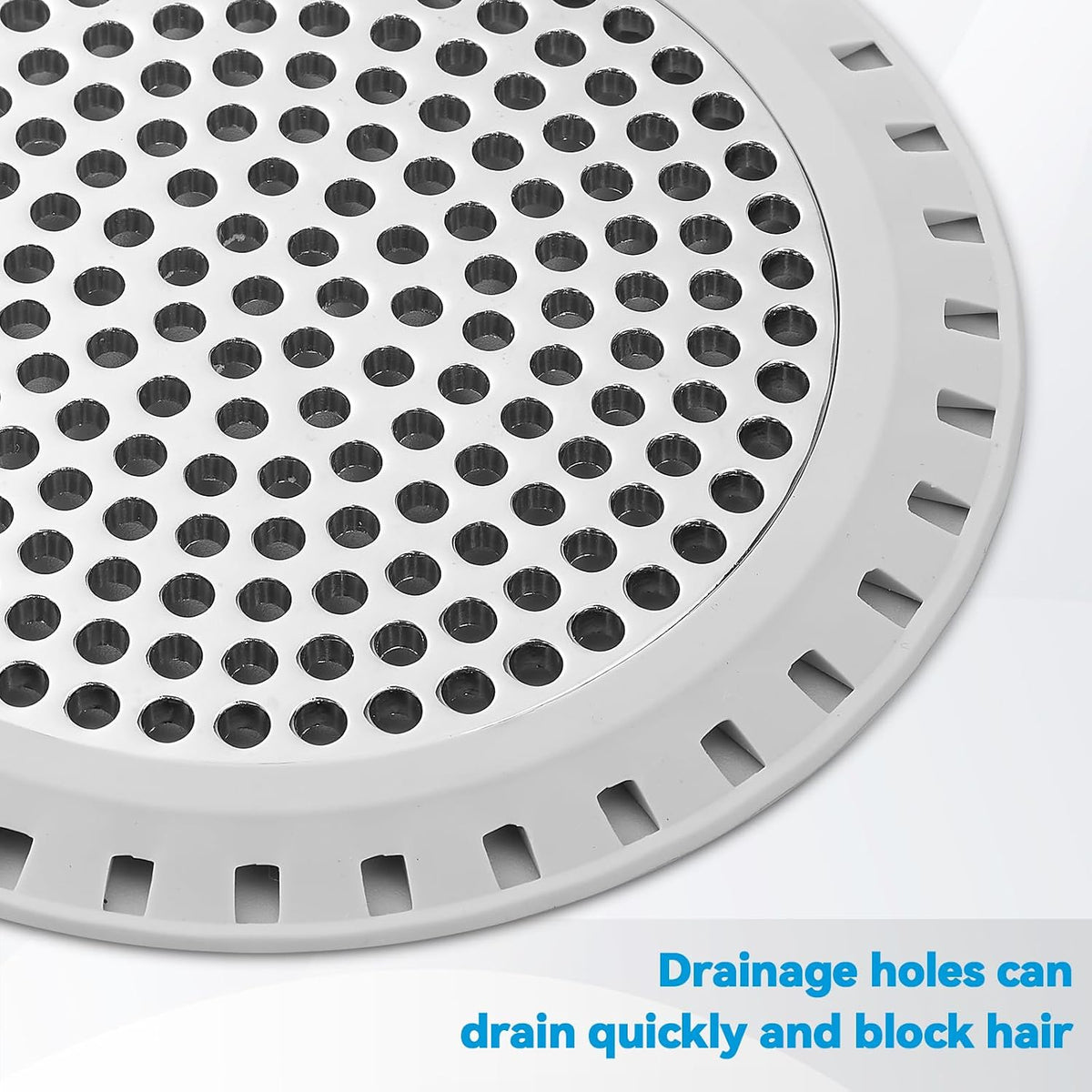 Shower Drain Hair Catcher,Aluvor Shower Drain Cover Bathtub Drain Strainer