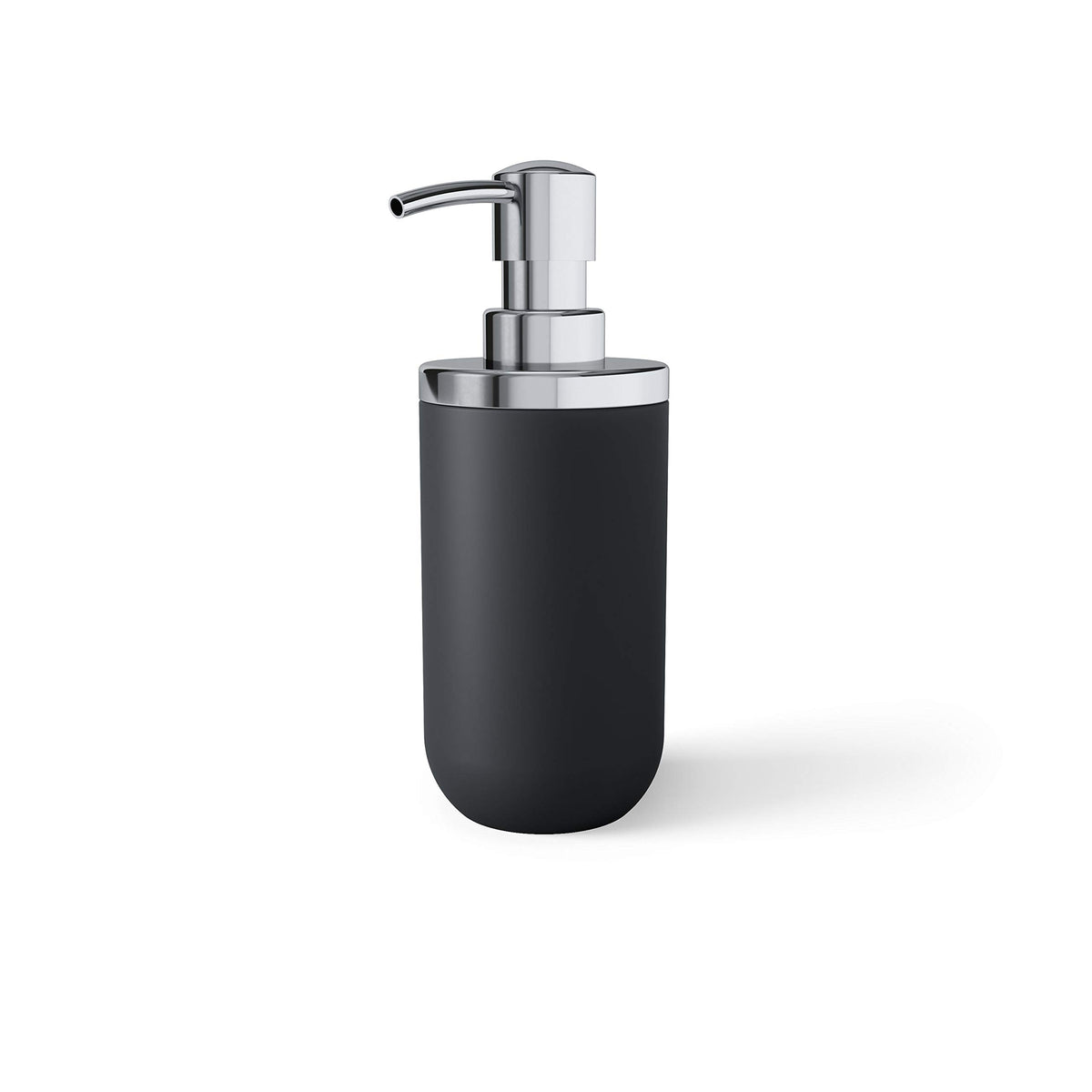 Umbra Junip Soap Holder, Oval Bathroom Soap Dish, Black