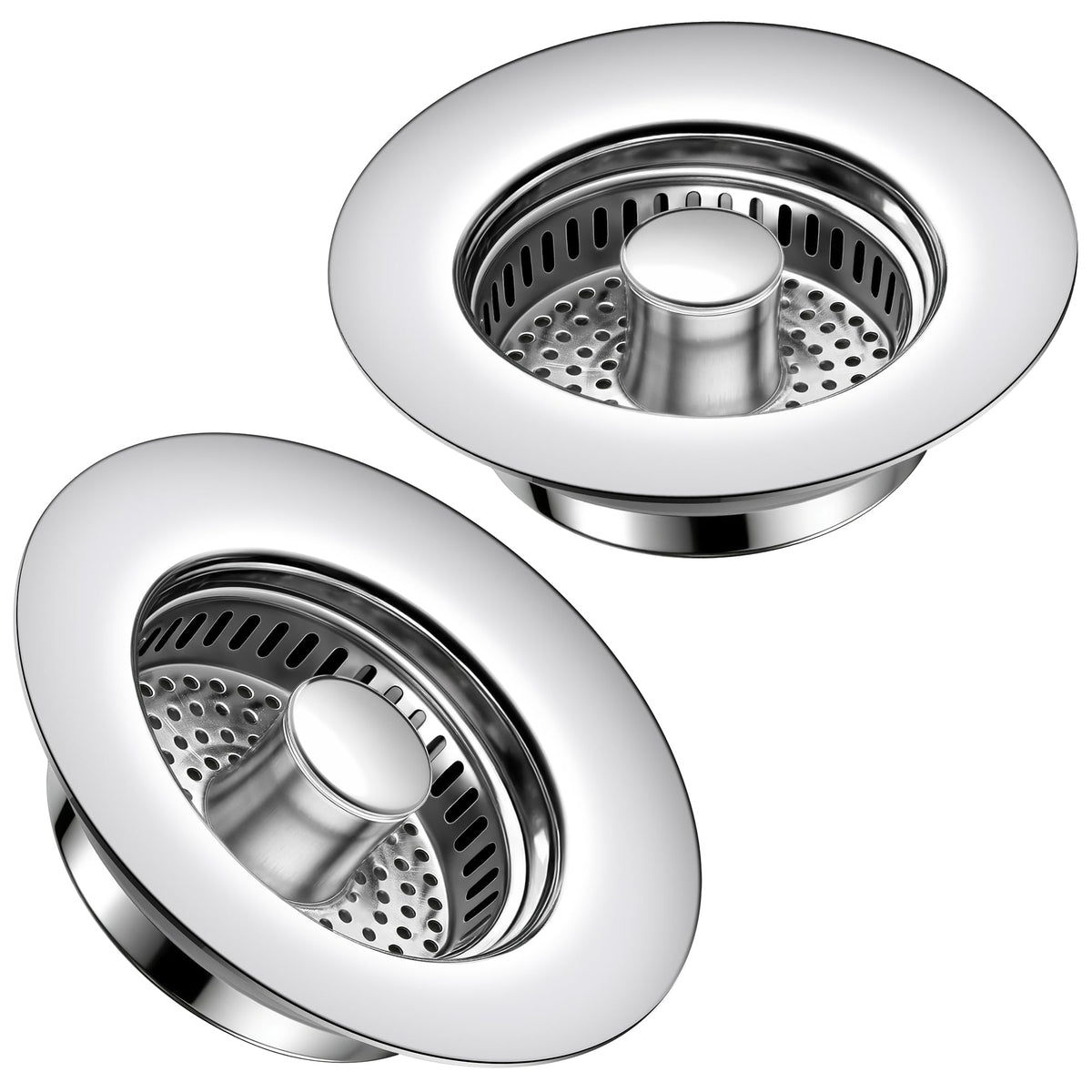 TGOSOMT Kitchen Sink Drain Strainer Stopper, Anti-Clog & Quick Drain