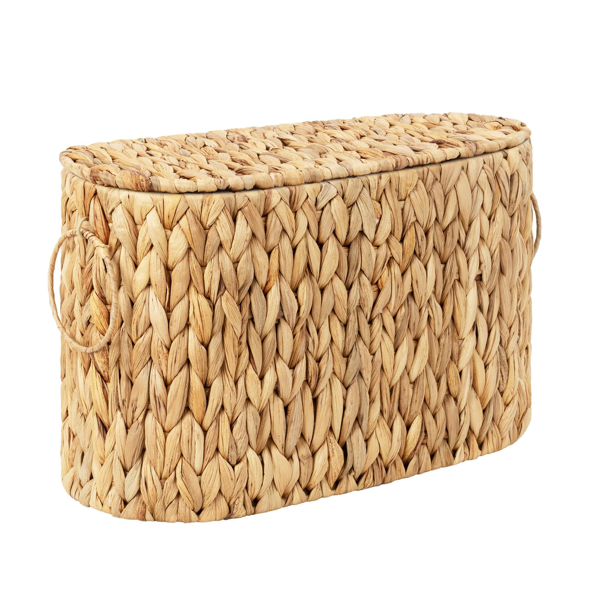 StorageWorks Toilet Paper Storage Holder, Slim Scalloped Basket Organizer