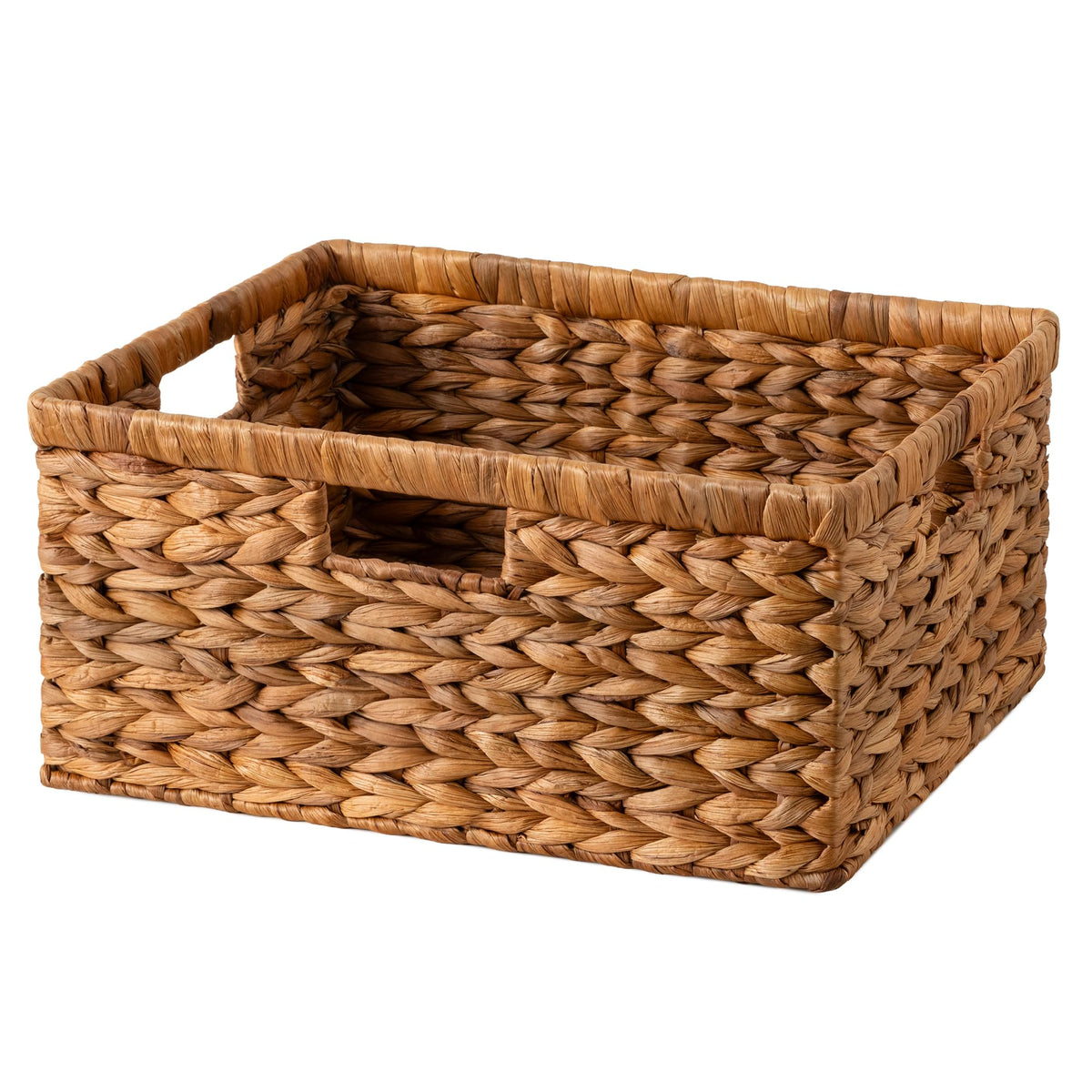 StorageWorks Wicker Baskets for Storage, Wicker Storage Baskets, 1-Pack