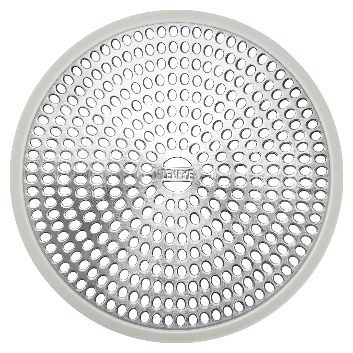 LEKEYE Shower Drain Hair Catcher/Strainer/Stainless Steel and Silicone